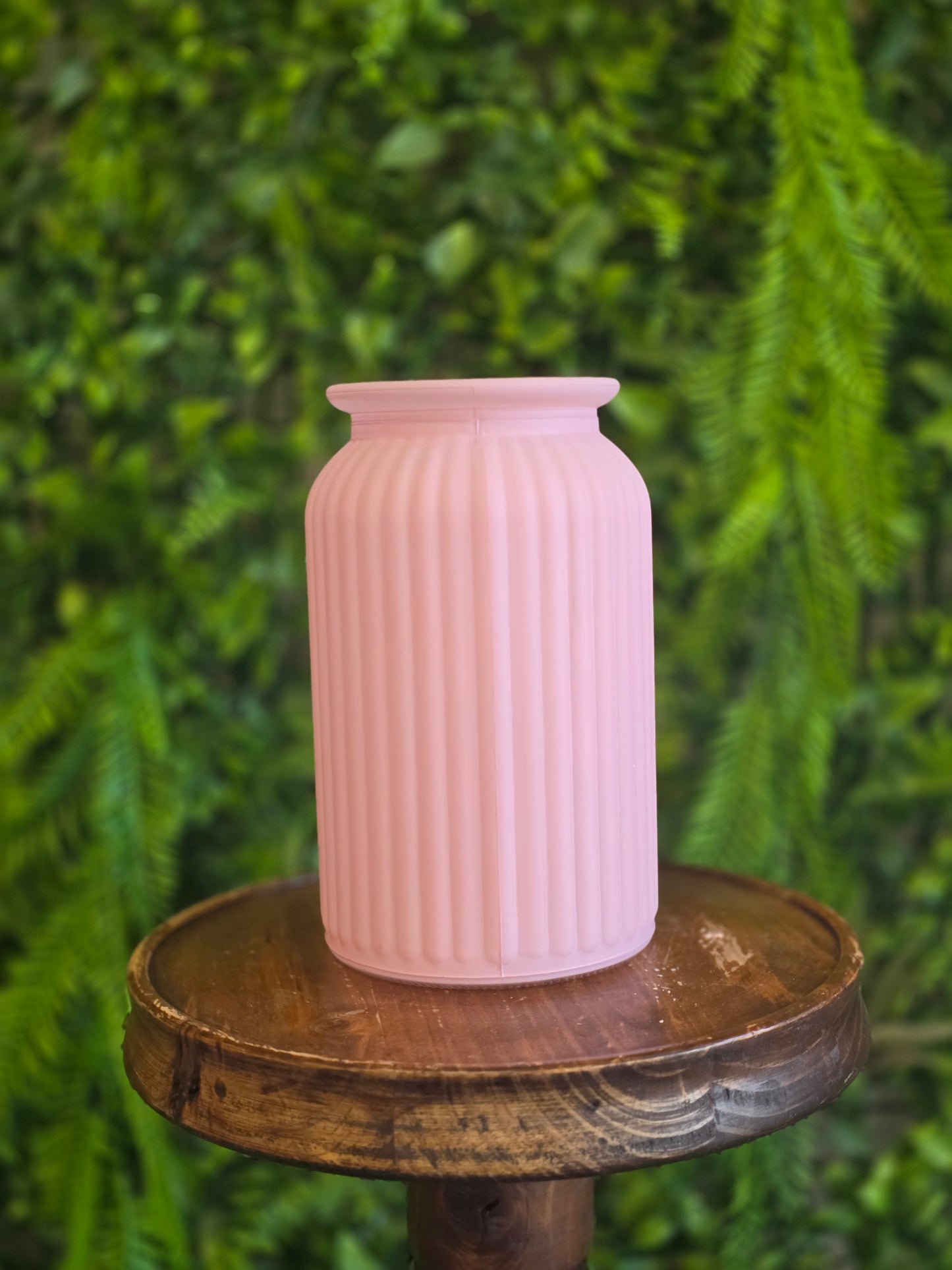 Frosted Vase