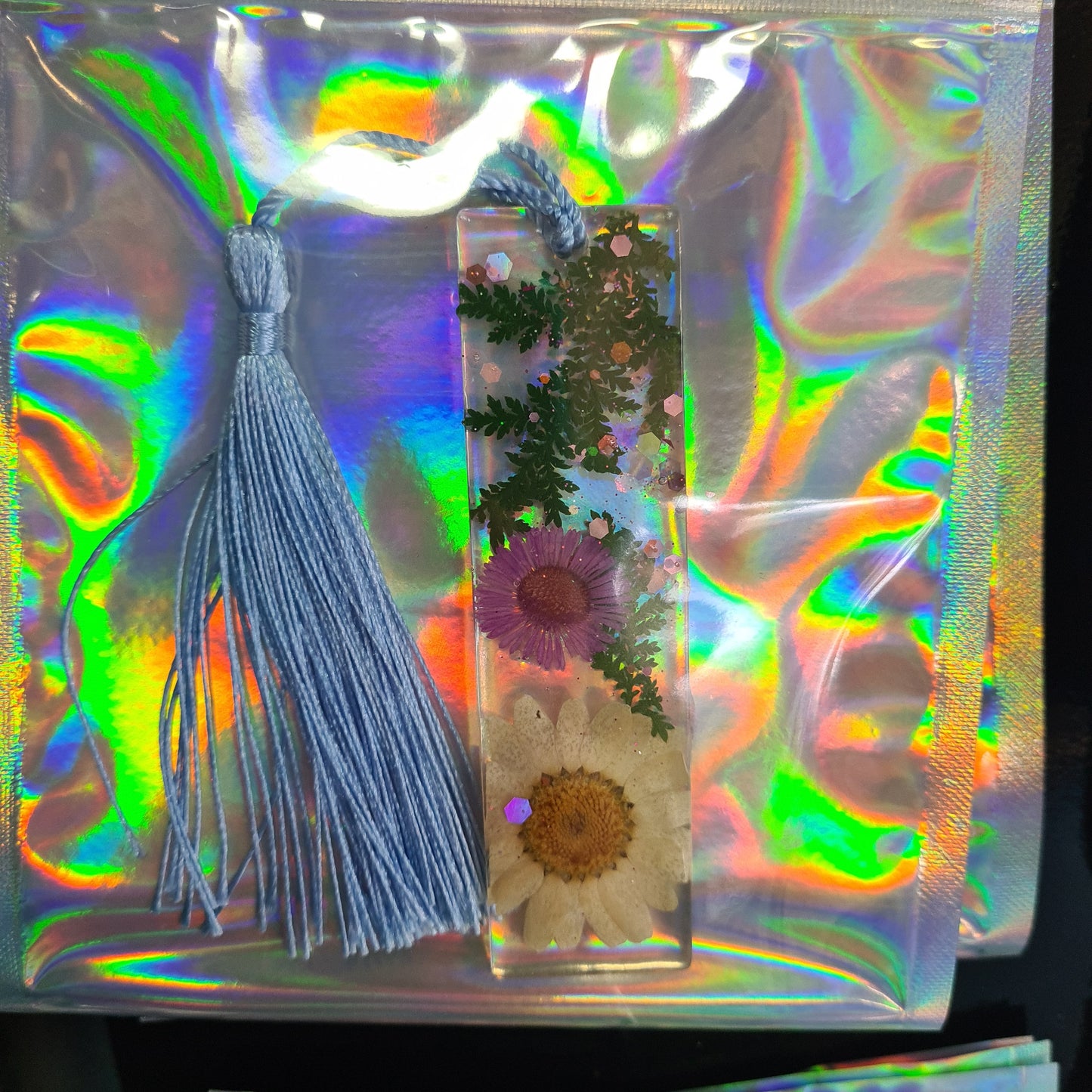 Resin bookmark