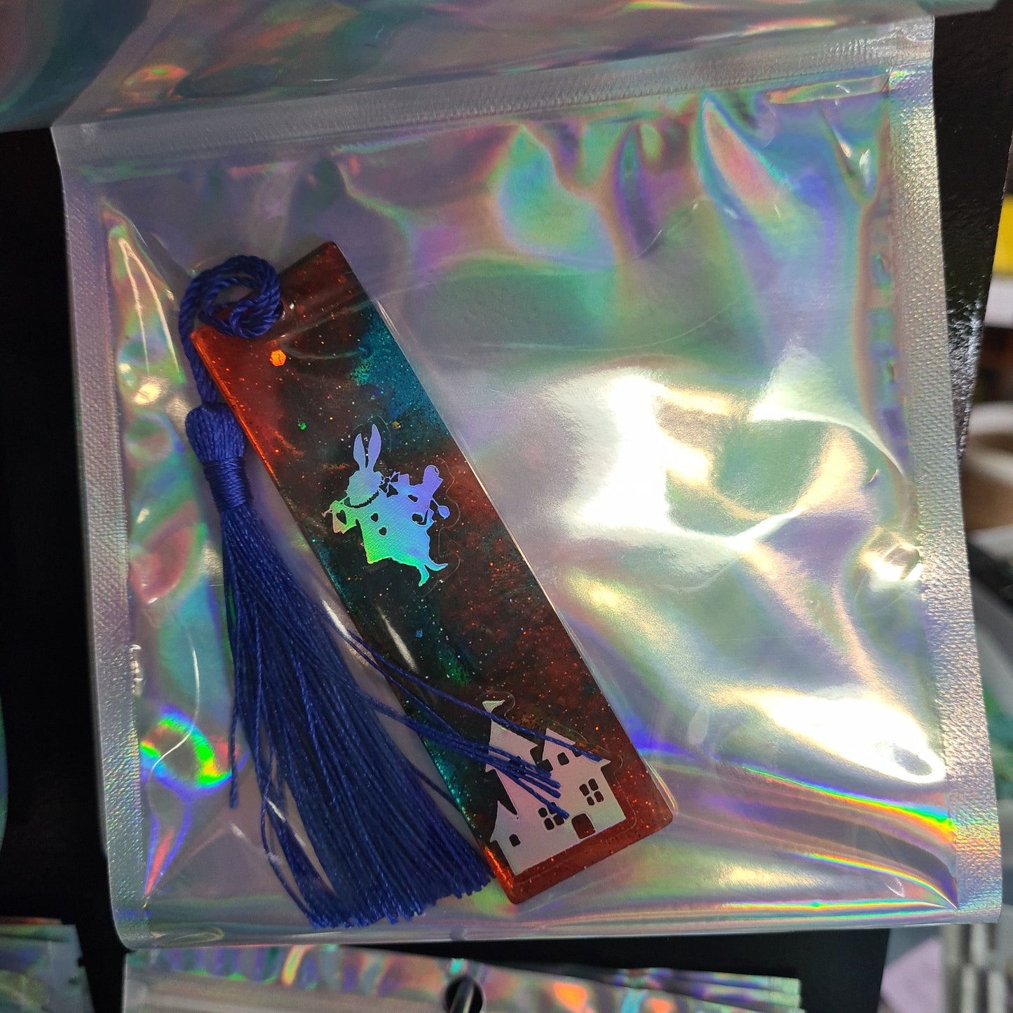 Resin bookmark