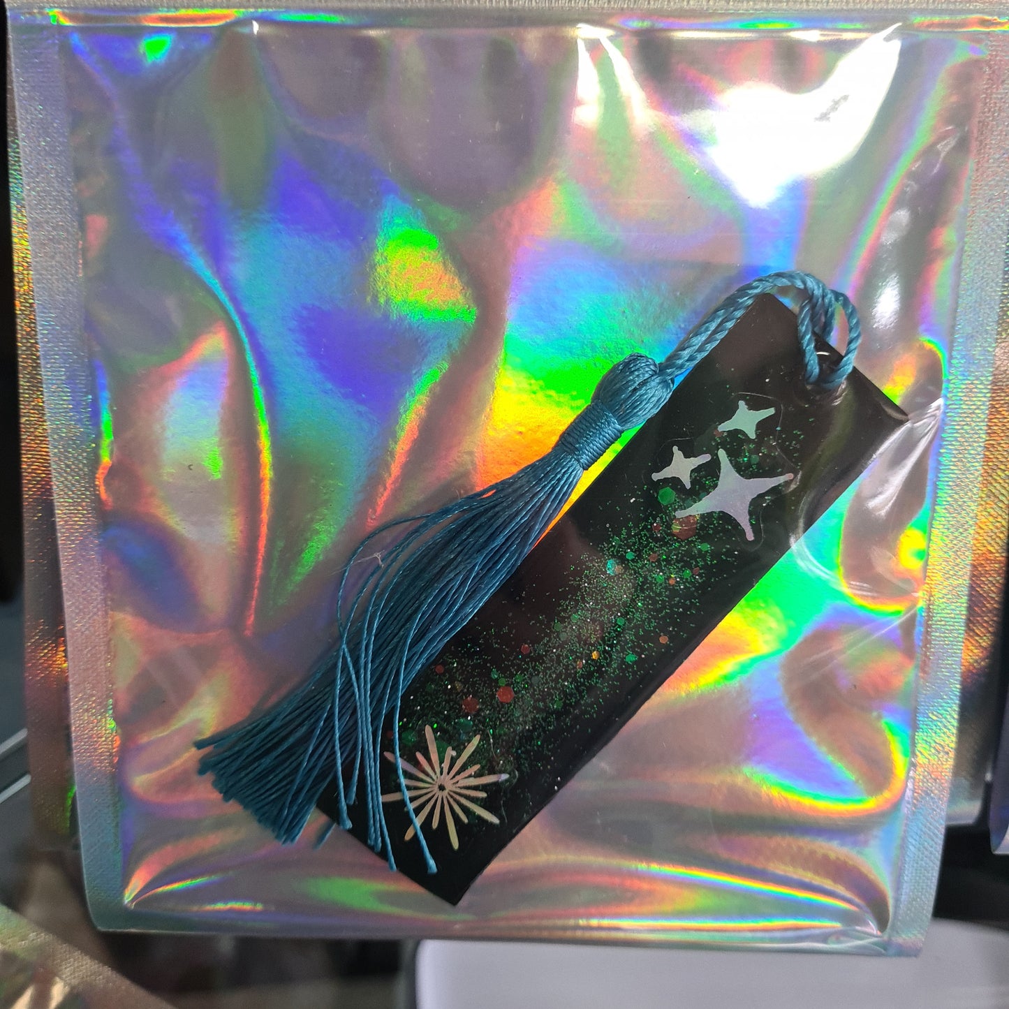 Resin bookmark