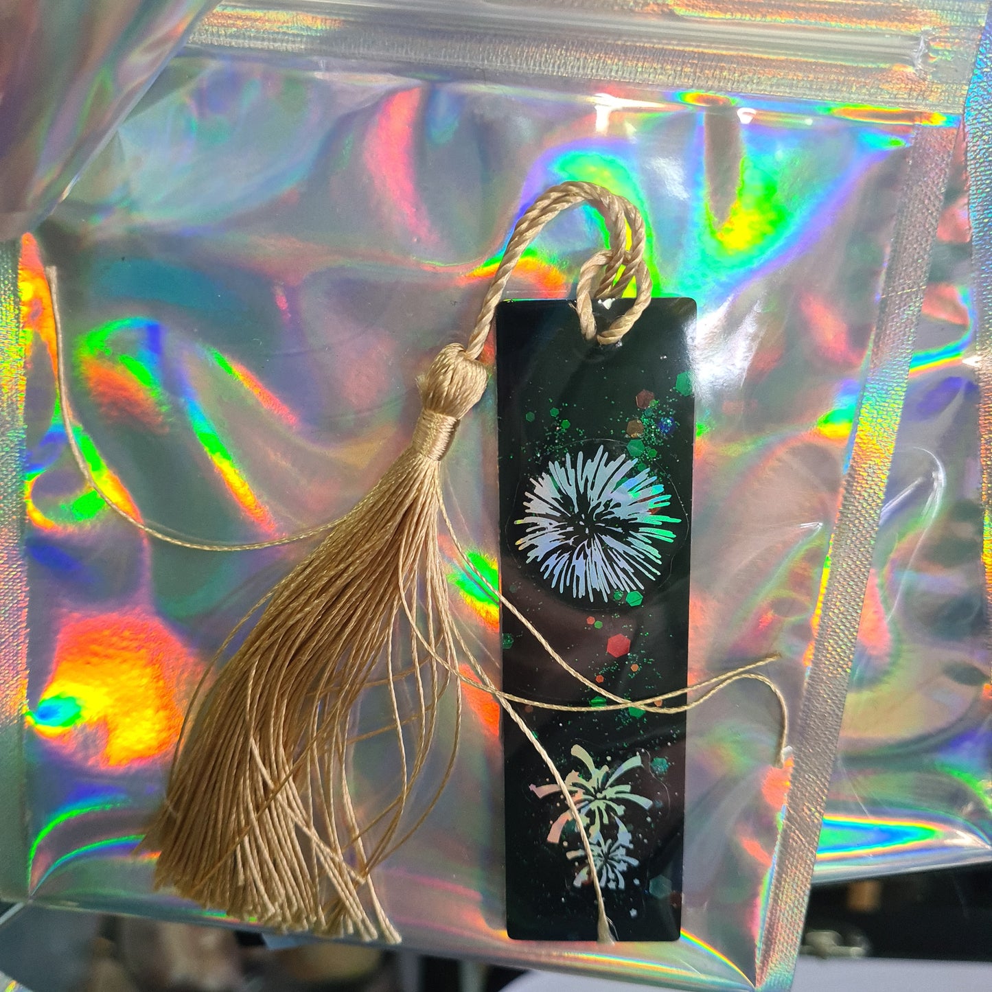 Resin bookmark