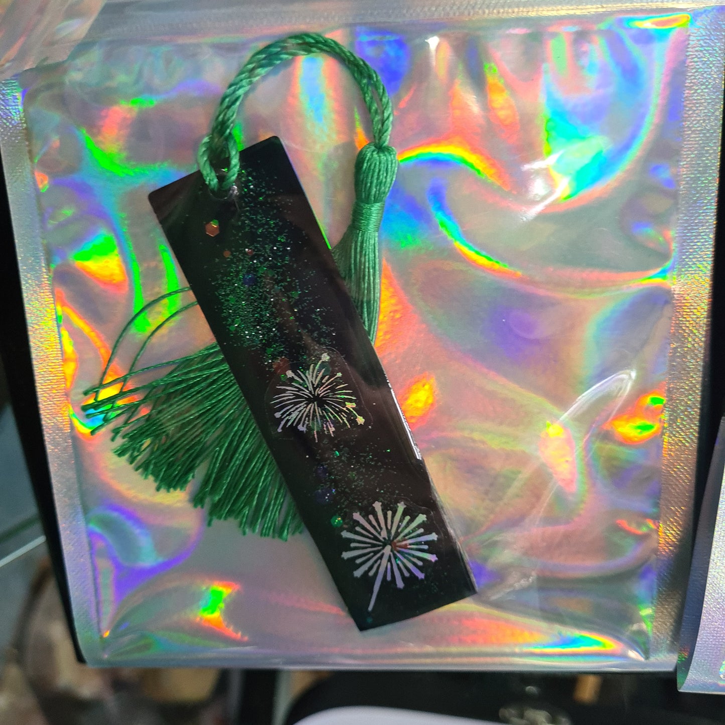 Resin bookmark